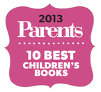 A plaque that proclaims The Big Wet Balloon was chosen as one of Parents 10 Best Children's Books for 2013